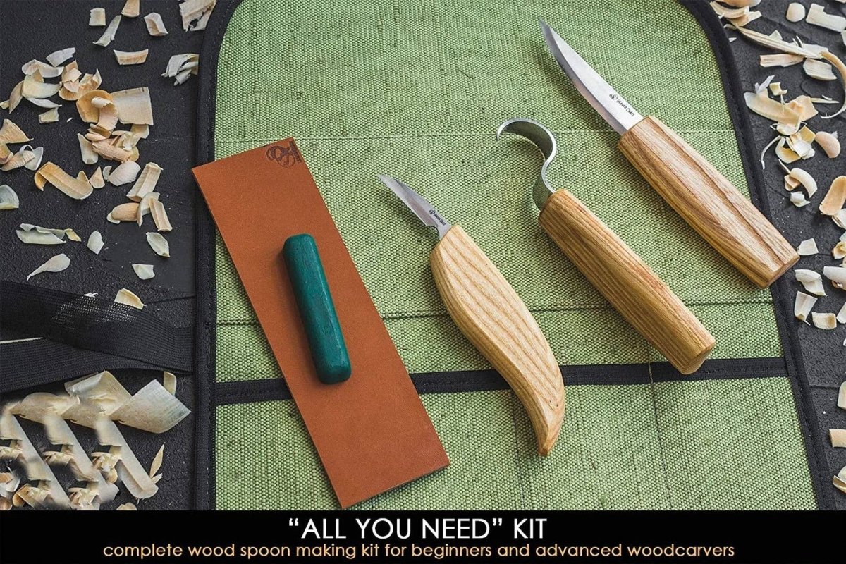 BeaverCraft - S13 - Wood Carving Tool Set for Spoon Carving - The Merri Artist - merriartist.com