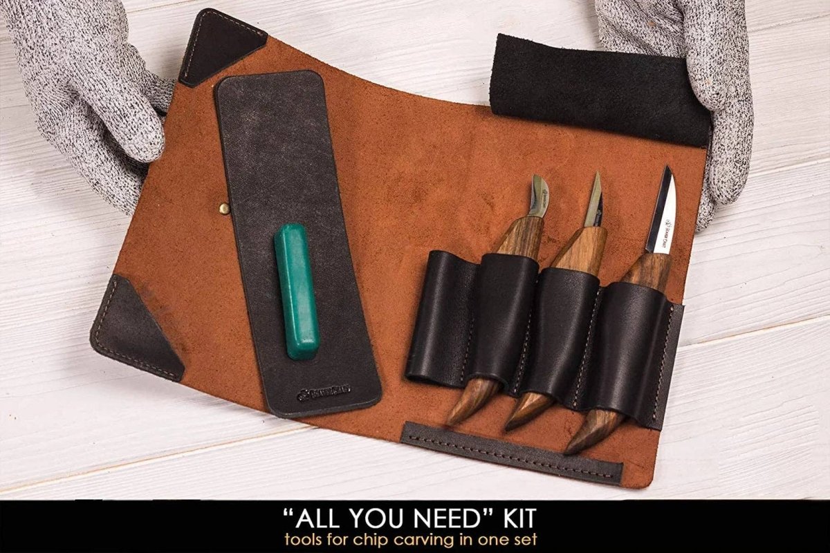 BeaverCraft - S15X - Premium Wood Carving Set - The Merri Artist - merriartist.com