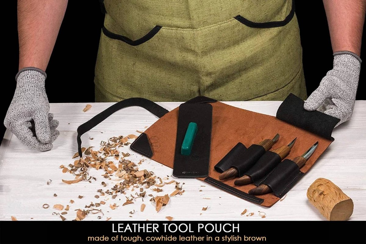 BeaverCraft - S15X - Premium Wood Carving Set - The Merri Artist - merriartist.com