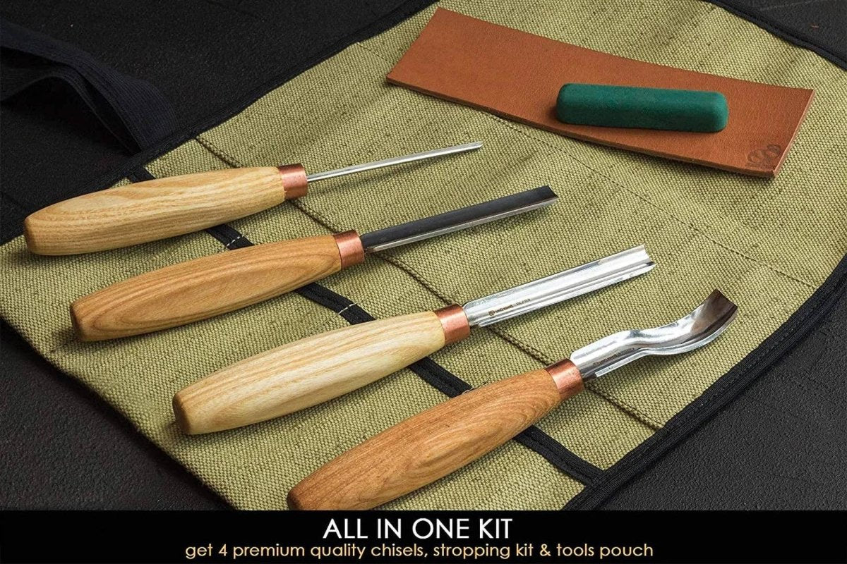 BeaverCraft - SC01 - Gouge Wood Carving Tools Set - The Merri Artist - merriartist.com