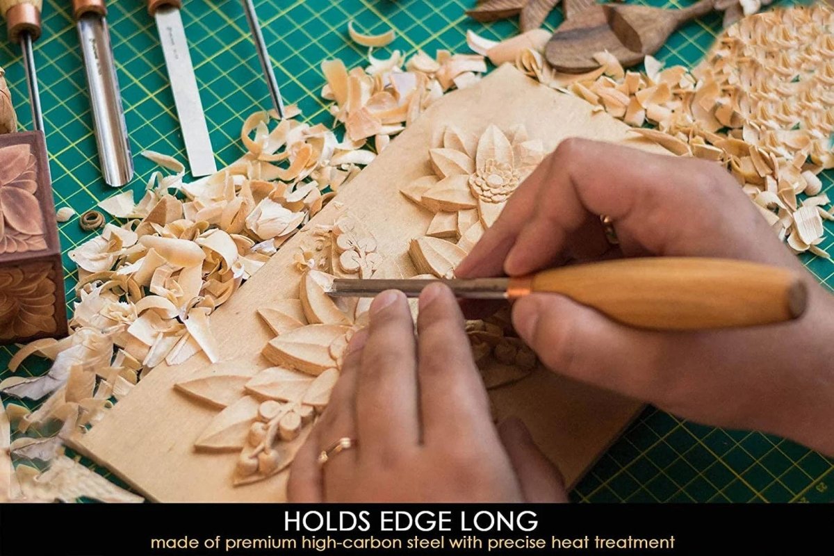BeaverCraft - SC01 - Gouge Wood Carving Tools Set - The Merri Artist - merriartist.com
