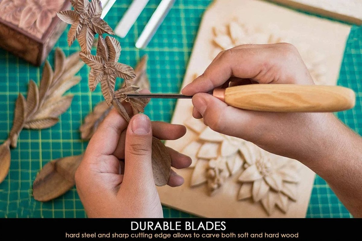 BeaverCraft - SC01 - Gouge Wood Carving Tools Set - The Merri Artist - merriartist.com