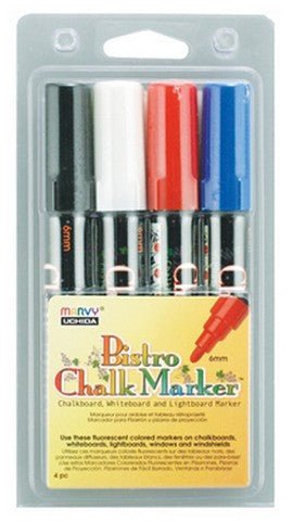 Bistro Chalk Marker Basic 4 Color Set - The Merri Artist - merriartist.com