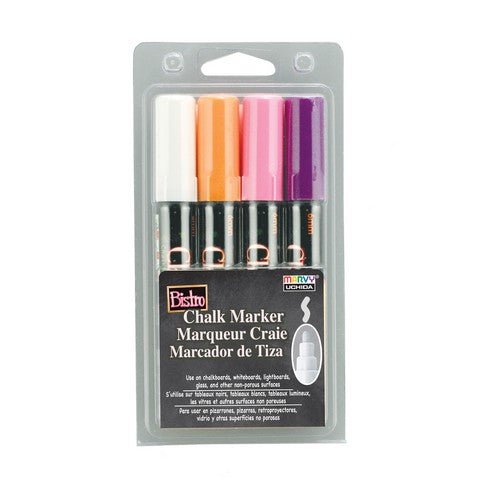 Bistro Chalk Marker Fluorescent Set B - The Merri Artist - merriartist.com