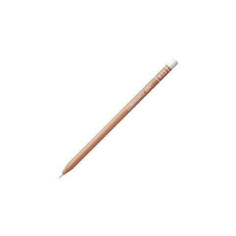 Caran d'Ache Luminance 6901 Colored Pencil - 001 White - The Merri Artist - merriartist.com