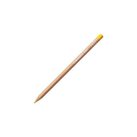 Caran d'Ache Luminance 6901 Colored Pencil - 034 Yellow Ochre - The Merri Artist - merriartist.com