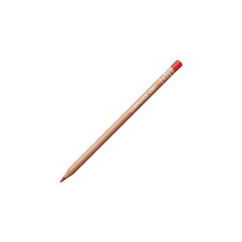 Caran d'Ache Luminance 6901 Colored Pencil - 061 Permanent Red - The Merri Artist - merriartist.com