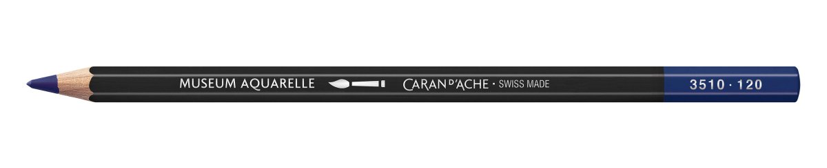 Caran d'Ache Museum Aquarelle Pencil - 120 Violet - The Merri Artist - merriartist.com