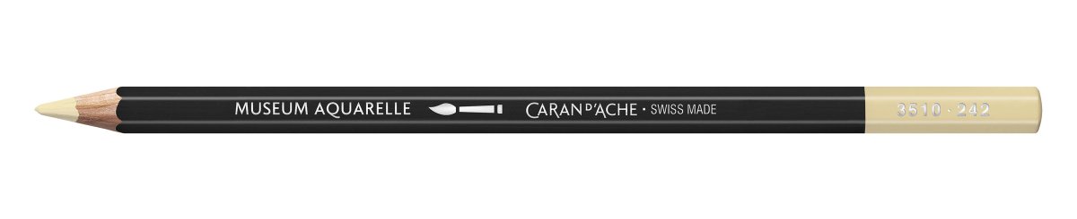 Caran d'Ache Museum Aquarelle Pencil - 242 Primrose - The Merri Artist - merriartist.com