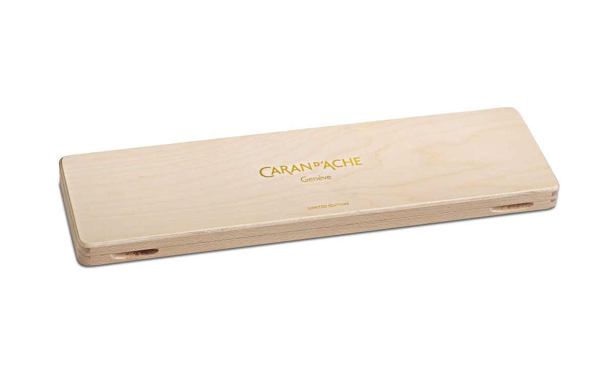 Caran d'Ache Neocolor II Artists' Crayons 50th Anniversary set of 50 - Wood Box Special Edition - The Merri Artist - merriartist.com