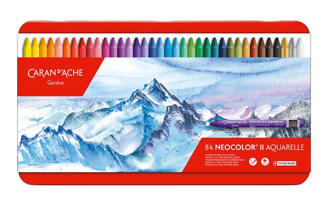 Caran d'Ache Neocolor II Artists' Crayons - set of 84 - The Merri Artist - merriartist.com