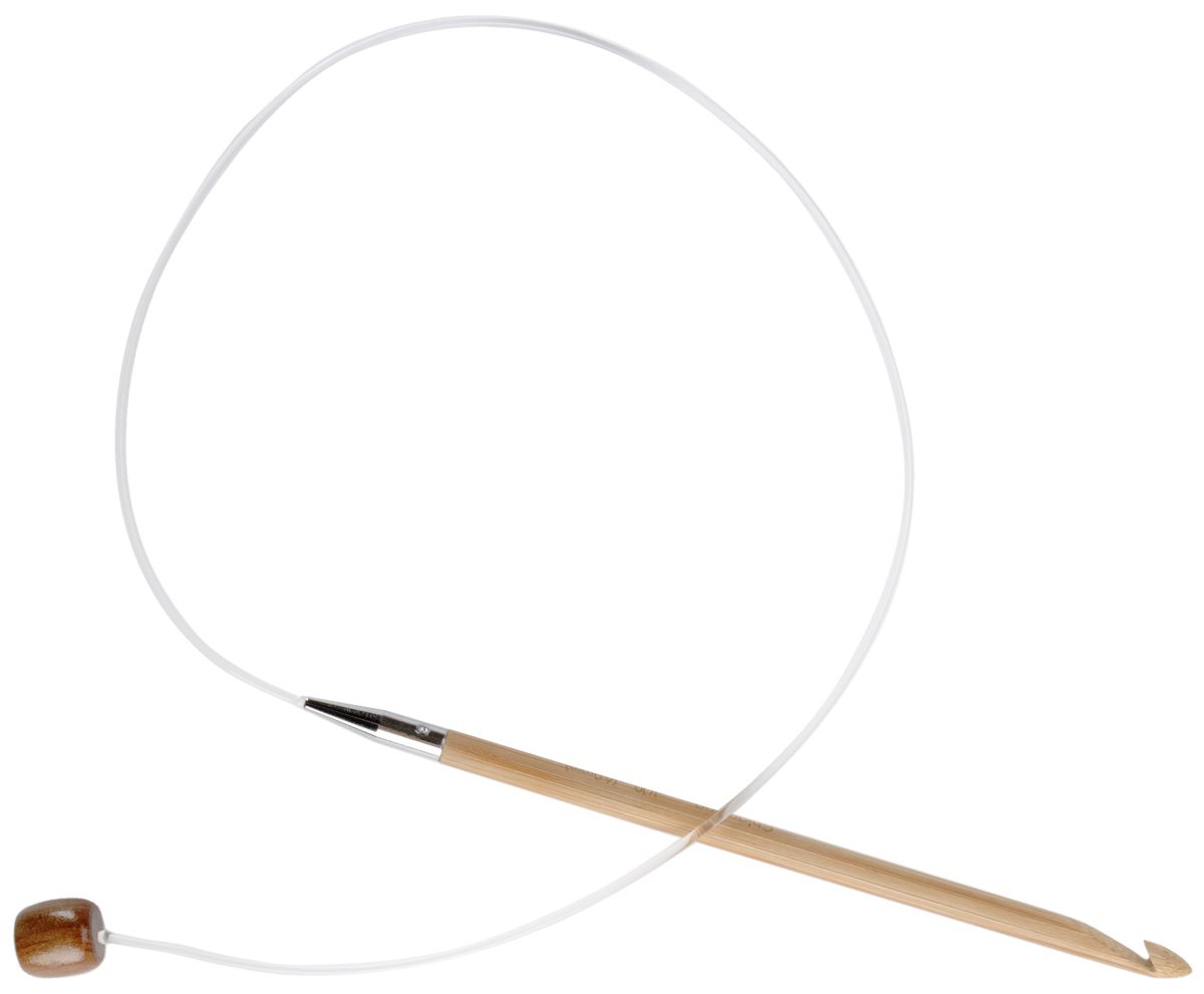 ChiaoGoo Flexible Tunisian Hook 24" - 5.5 mm - Size I9 - The Merri Artist - merriartist.com