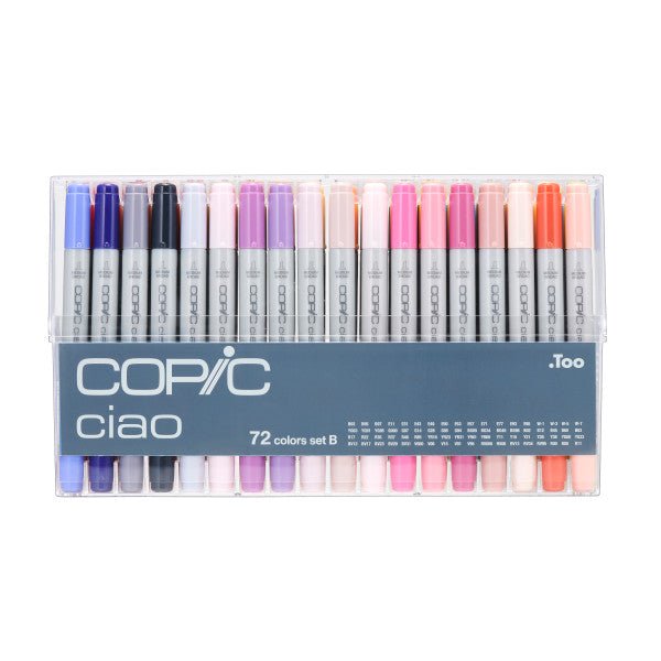 Copic Ciao Marker Set 72 - Piece Set B - The Merri Artist - merriartist.com