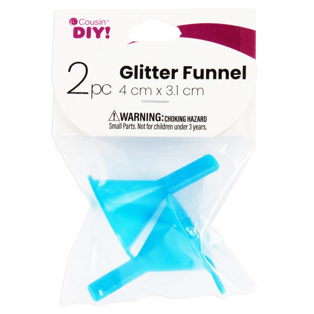 CousinDIY Glitter Funnel - 2 pack - The Merri Artist - merriartist.com