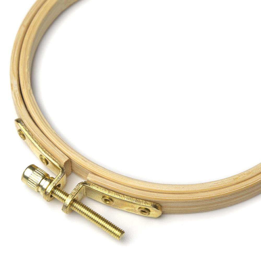 CousinDIY Natural Wood Hoop for Needlecraft - 4 inch - The Merri Artist - merriartist.com