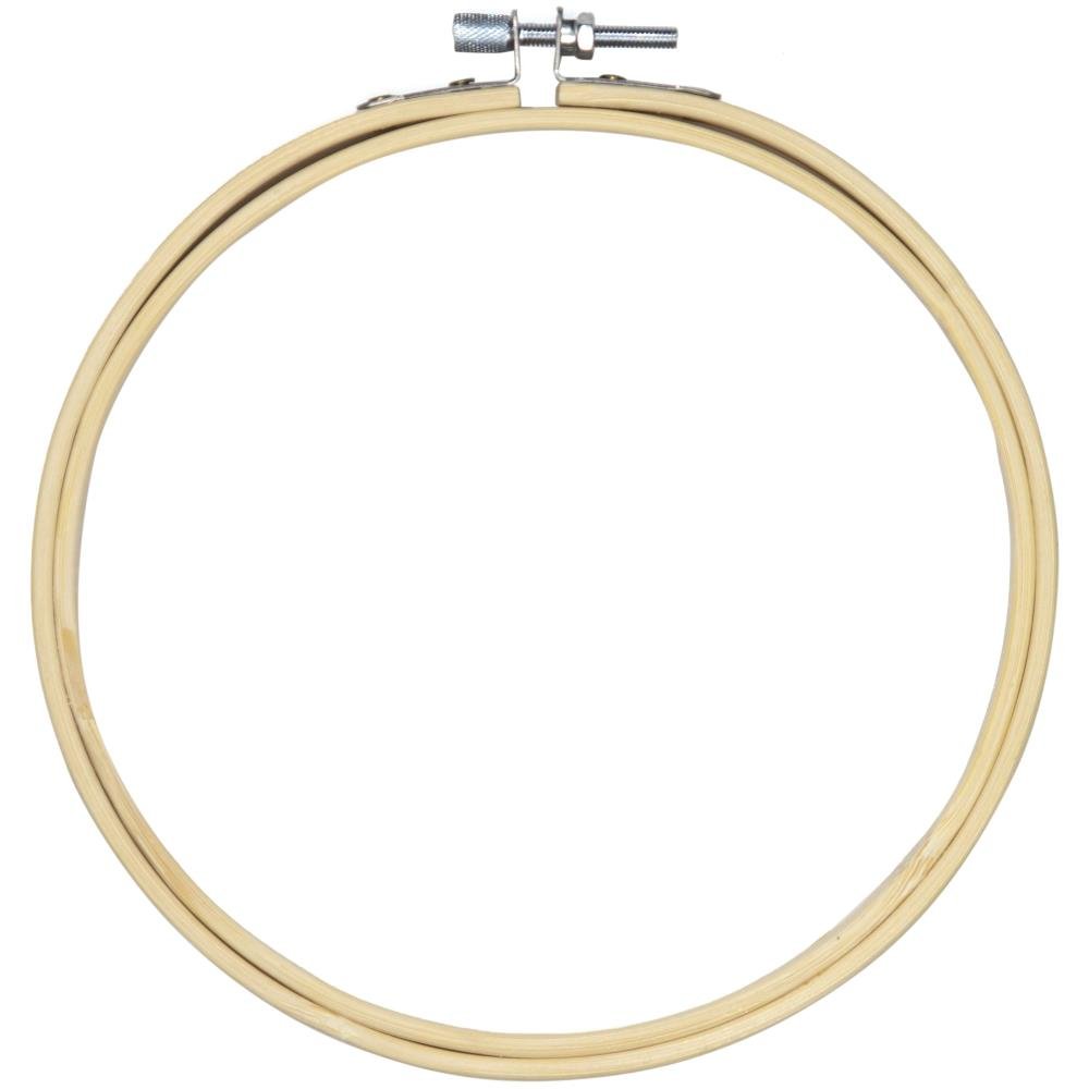 CousinDIY Natural Wood Hoop for Needlecraft - 6" - The Merri Artist - merriartist.com