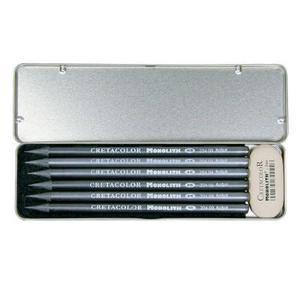 Cretacolor Monolith Woodless Graphite Pencil Set of 6 - The Merri Artist - merriartist.com
