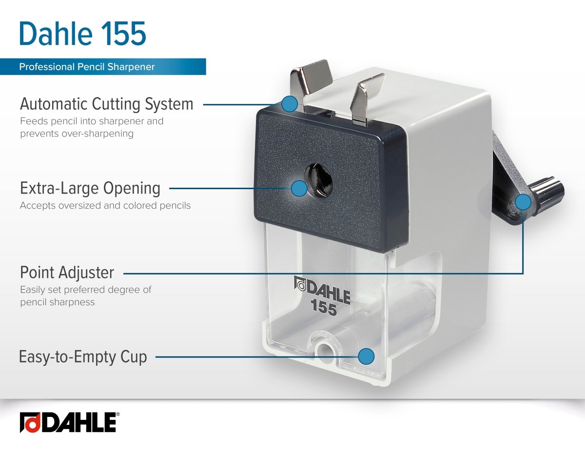 Dahle 155 Professional Pencil Sharpener - The Merri Artist - merriartist.com