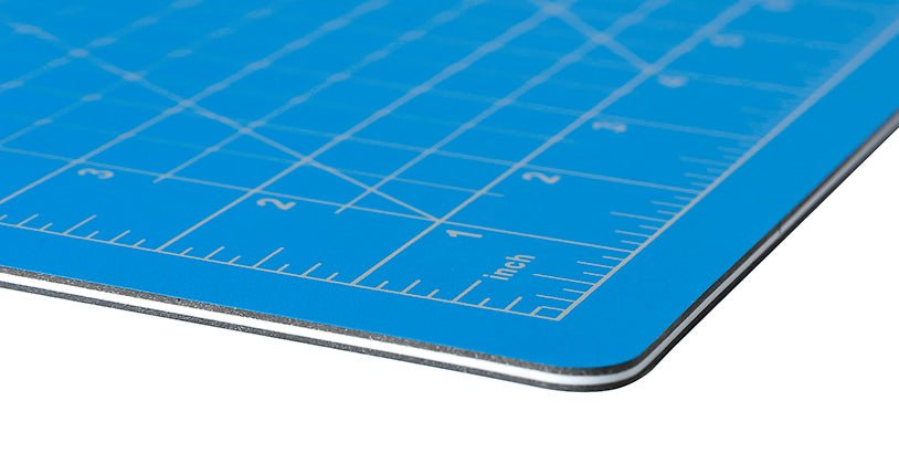 Dahle Vantage Premium Self - Healing Cutting Mat, 18" x 24", Blue - The Merri Artist - merriartist.com