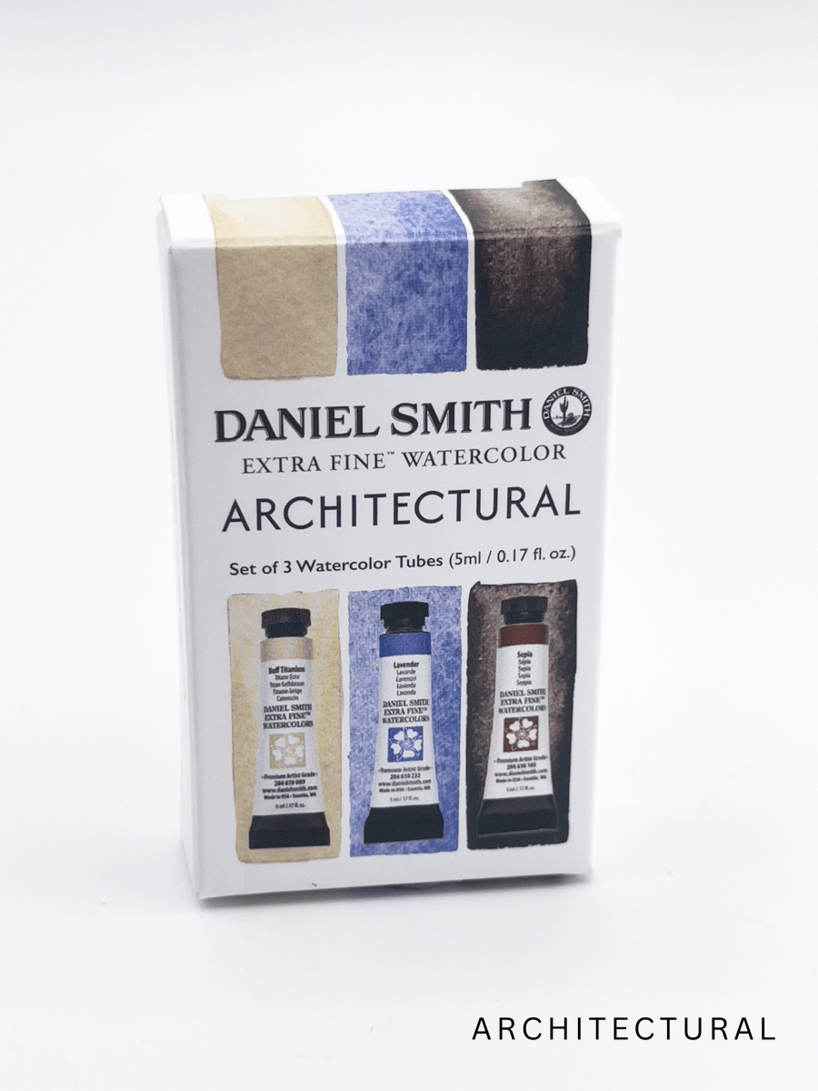 Daniel Smith Watercolor 5ml Tubes - Architectural Set - 3 Tubes - (Available August 2025) - The Merri Artist - merriartist.com