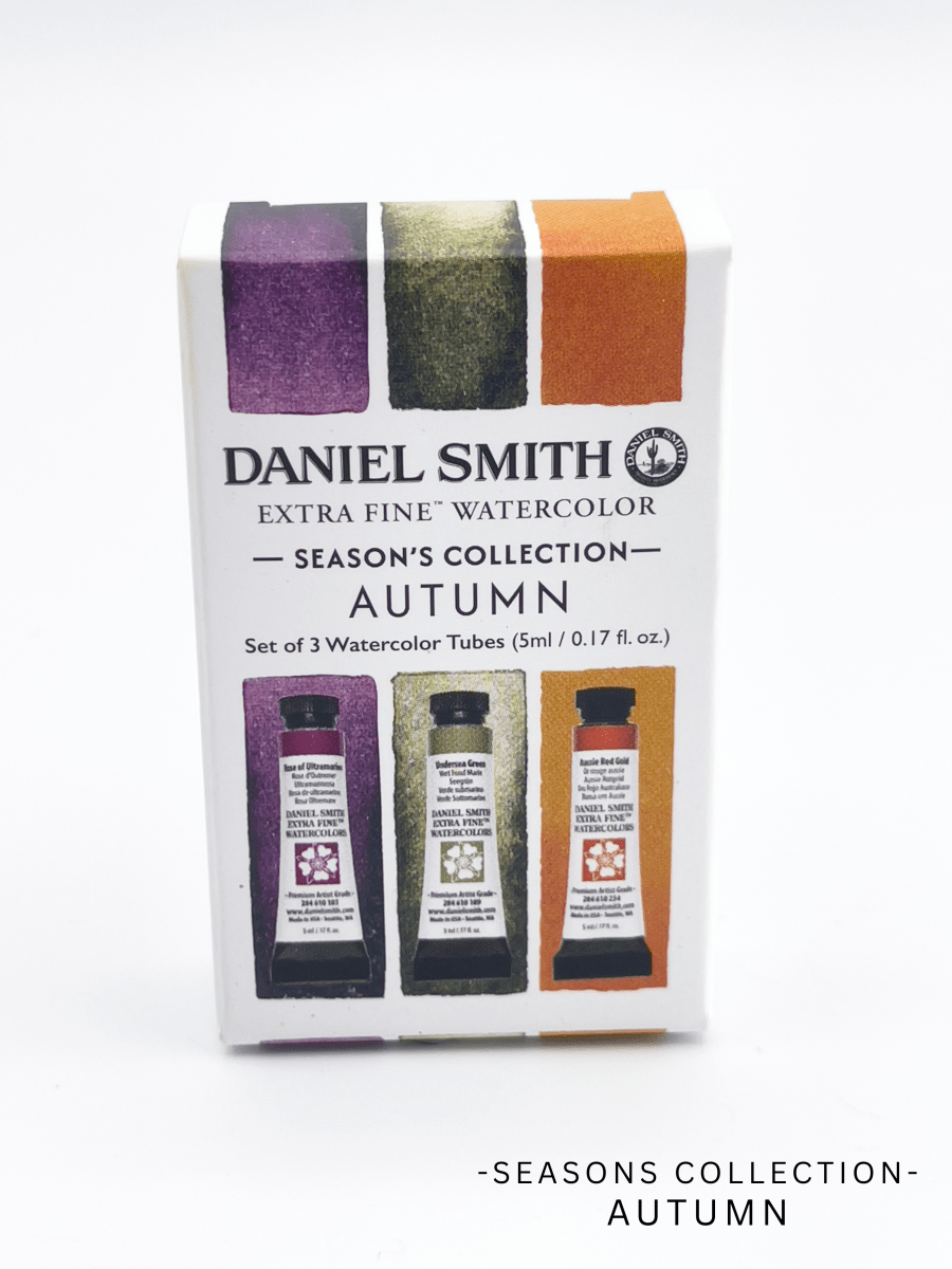 Daniel Smith Watercolor 5ml Tubes - Autumn Set - 3 Tubes - (Available August 2025) - The Merri Artist - merriartist.com