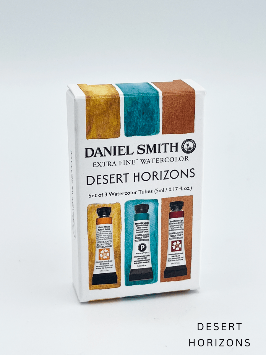 Daniel Smith Watercolor 5ml Tubes - Desert Horizons Set - 3 Tubes - (Available August 2025) - The Merri Artist - merriartist.com