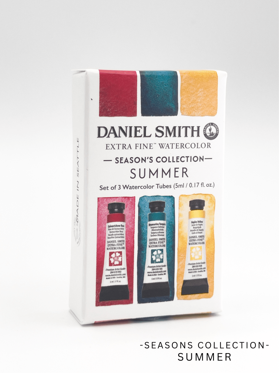 Daniel Smith Watercolor 5ml Tubes - Summer Set - 3 Tubes - (Available August 2025) - The Merri Artist - merriartist.com