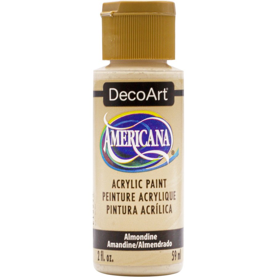 DecoArt Americana Acrylic 2 fl oz - Almondine - The Merri Artist - merriartist.com