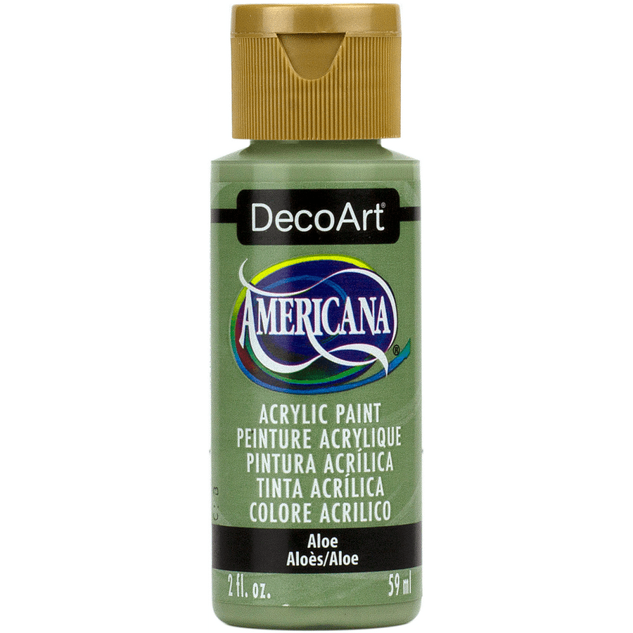 DecoArt Americana Acrylic 2 fl oz - Aloe - The Merri Artist - merriartist.com