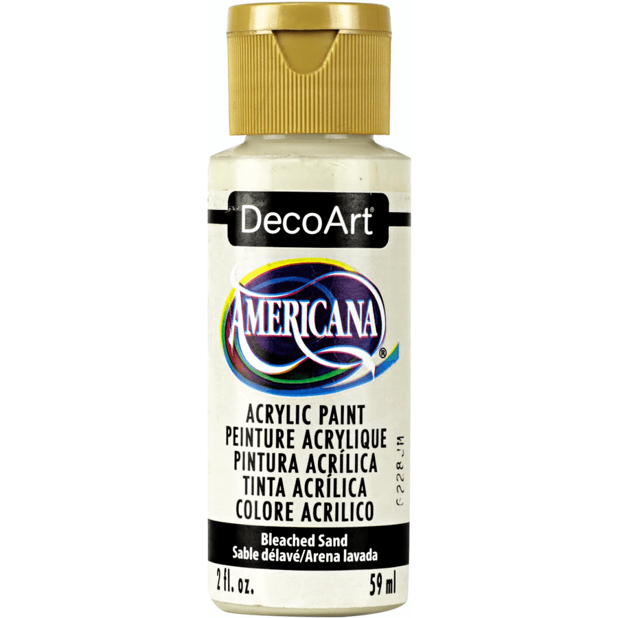 DecoArt Americana Acrylic 2 fl oz - Bleached Sand - The Merri Artist - merriartist.com