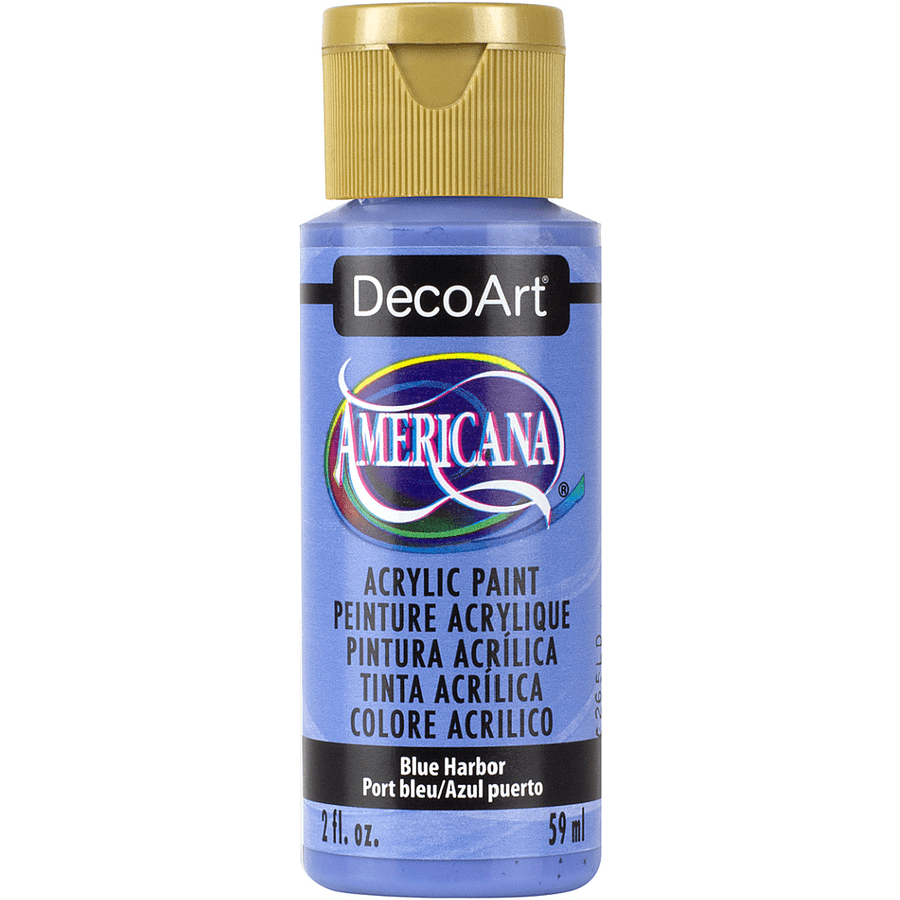 DecoArt Americana Acrylic 2 fl oz - Blue Harbor - The Merri Artist - merriartist.com