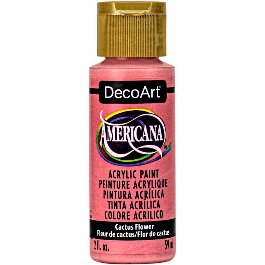 DecoArt Americana Acrylic 2 fl oz - Cactus Flower - The Merri Artist - merriartist.com