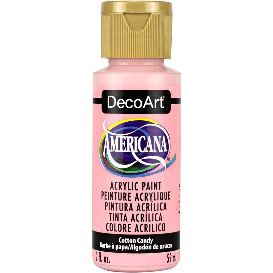 DecoArt Americana Acrylic 2 fl oz - Cotton Candy - The Merri Artist - merriartist.com