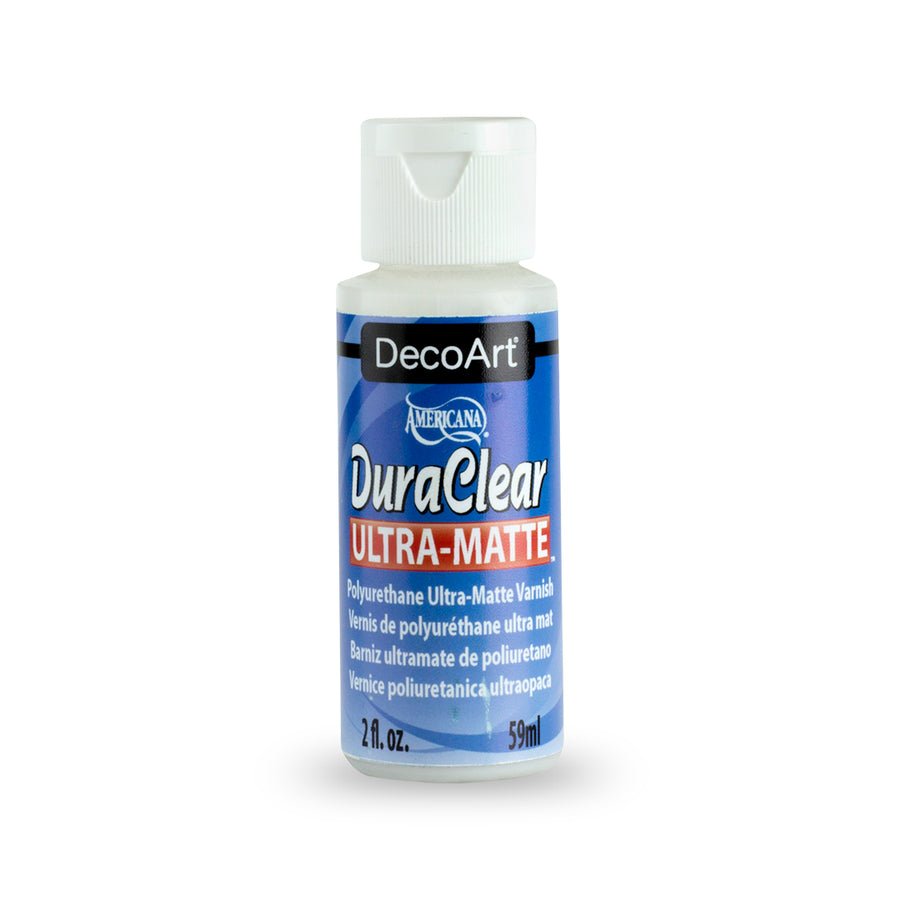 DecoArt Americana Acrylic 2 fl oz - DuraClear Ultra Matte Varnish - The Merri Artist - merriartist.com