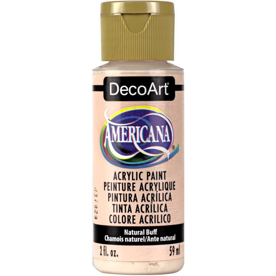 DecoArt Americana Acrylic 2 fl oz - Natural Buff - The Merri Artist - merriartist.com
