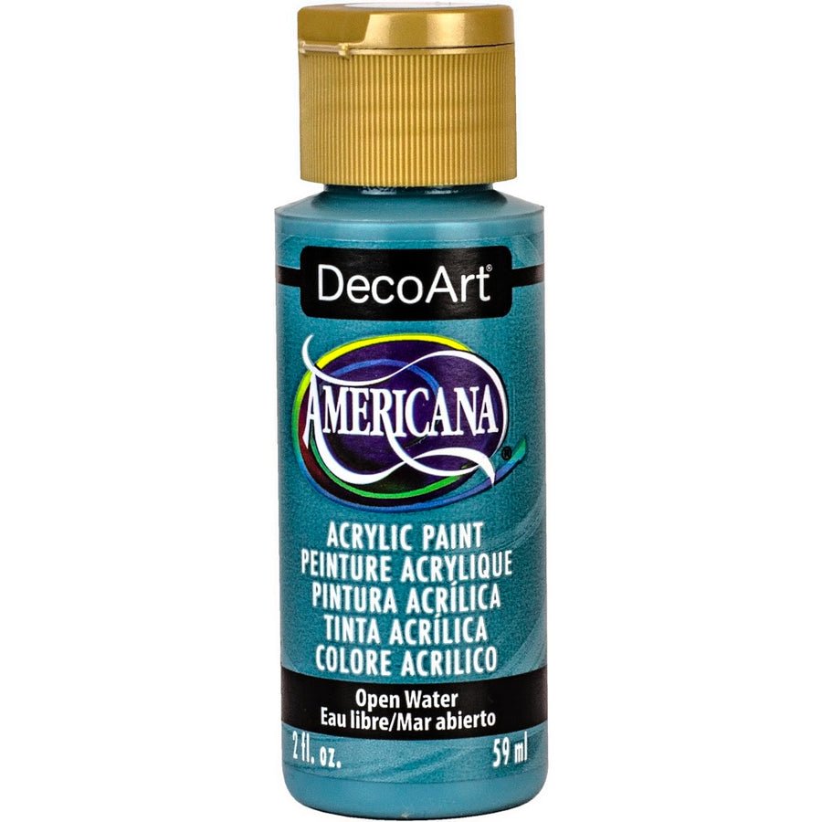 DecoArt Americana Acrylic 2 fl oz - Open Water - The Merri Artist - merriartist.com