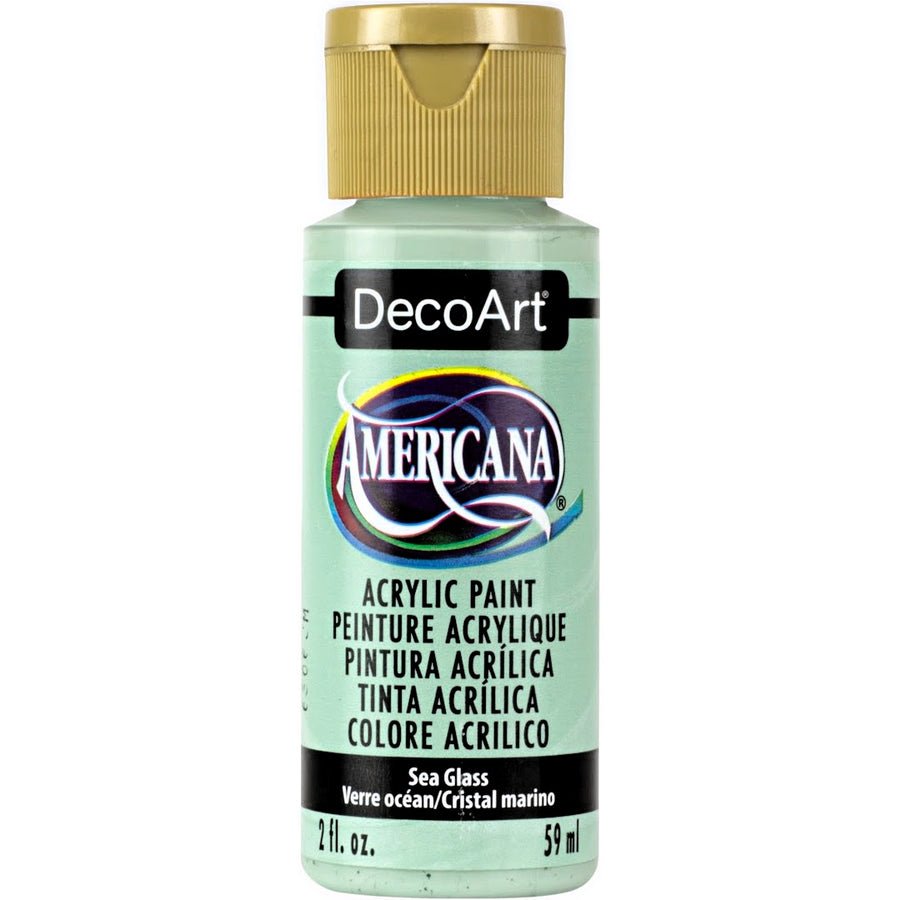 DecoArt Americana Acrylic 2 fl oz - Sea Glass - The Merri Artist - merriartist.com