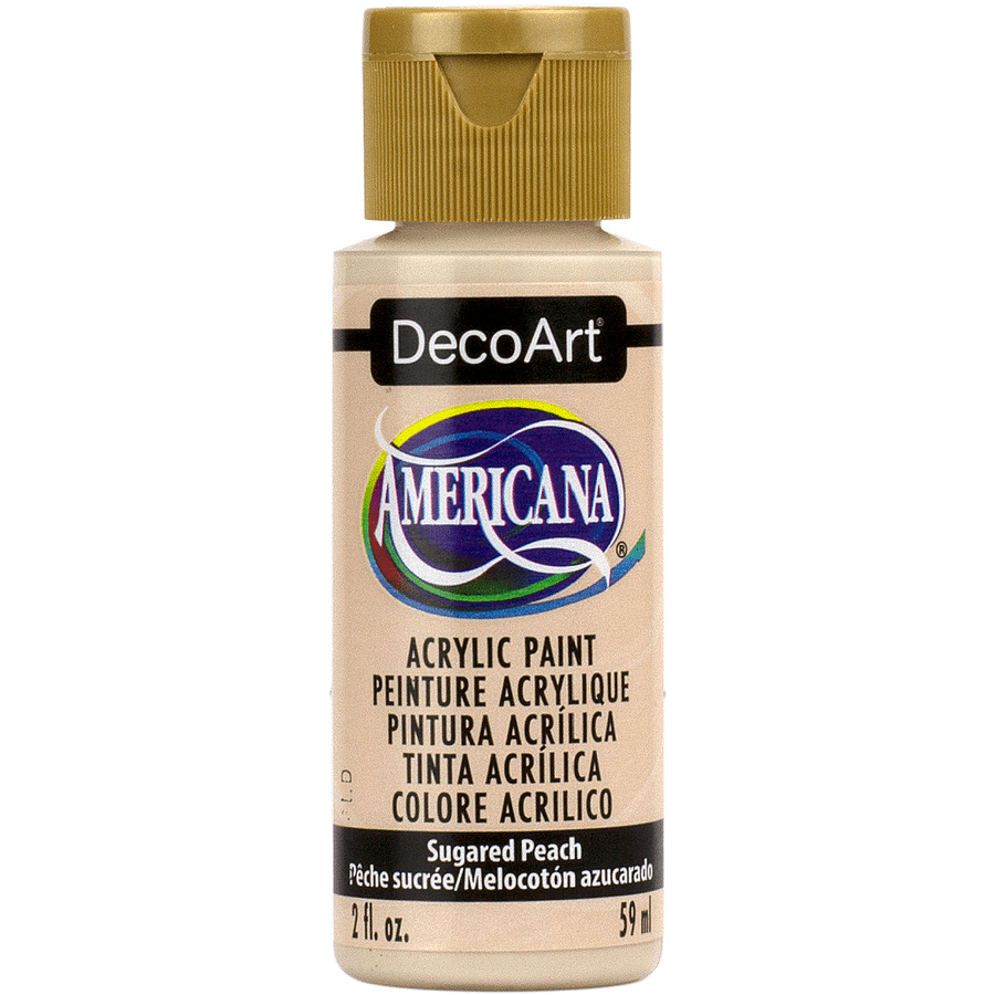 DecoArt Americana Acrylic 2 fl oz - Sugared Peach - The Merri Artist - merriartist.com