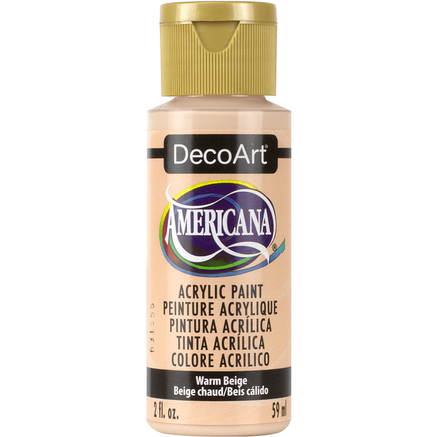 DecoArt Americana Acrylic 2 fl oz - Warm Beige (formerly Flesh Tone) - The Merri Artist - merriartist.com