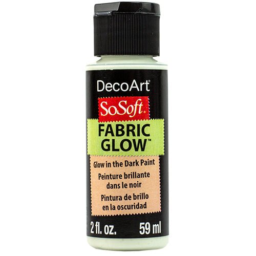 DecoArt SoSoft Fabric Acrylics 2 oz - Glow Medium - The Merri Artist - merriartist.com