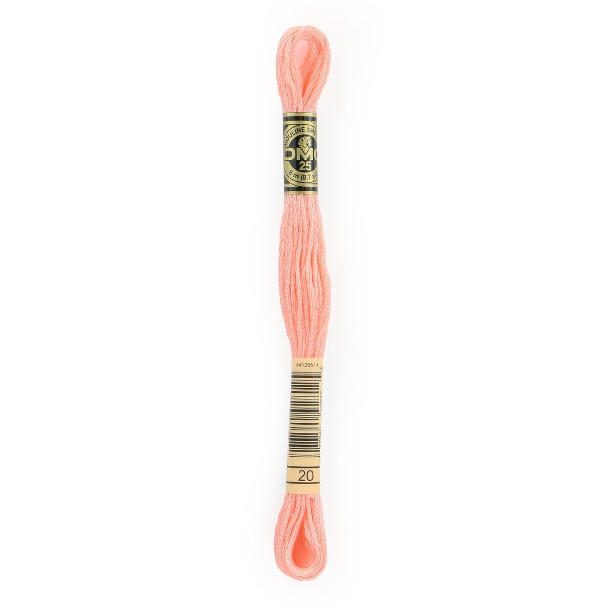 DMC 6 - Strand Cotton Embroidery Floss 8.7yd - 20 Shrimp - The Merri Artist - merriartist.com