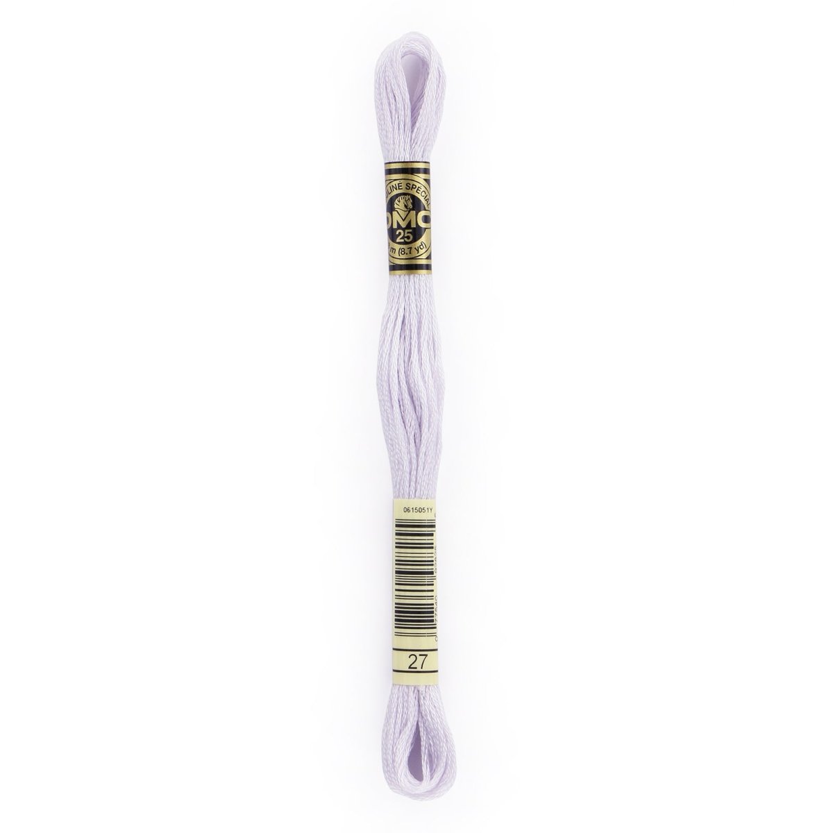 DMC 6 - Strand Cotton Embroidery Floss 8.7yd - 27 White Violet - The Merri Artist - merriartist.com