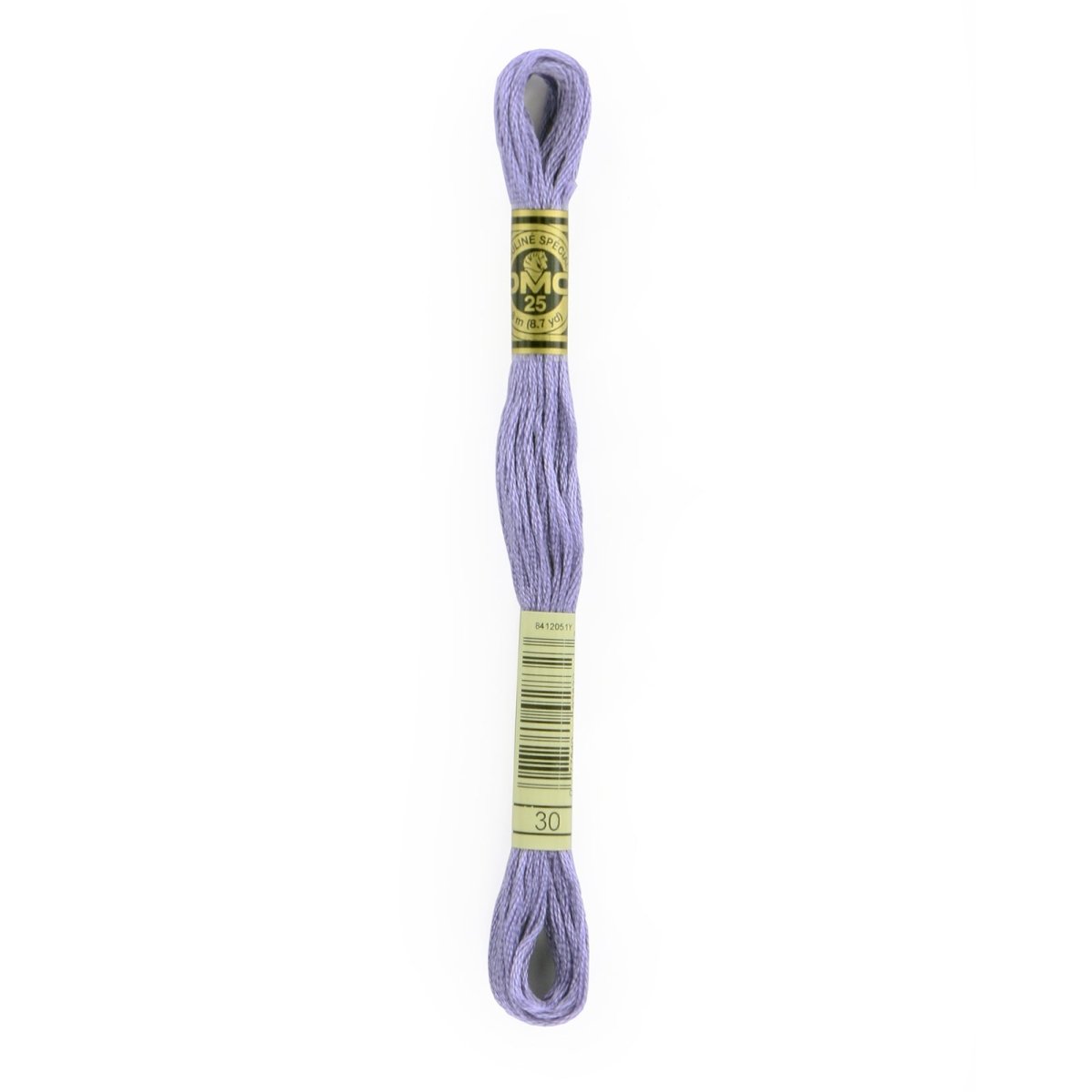 DMC 6 - Strand Cotton Embroidery Floss 8.7yd - 30 Medium Light Blueberry - The Merri Artist - merriartist.com