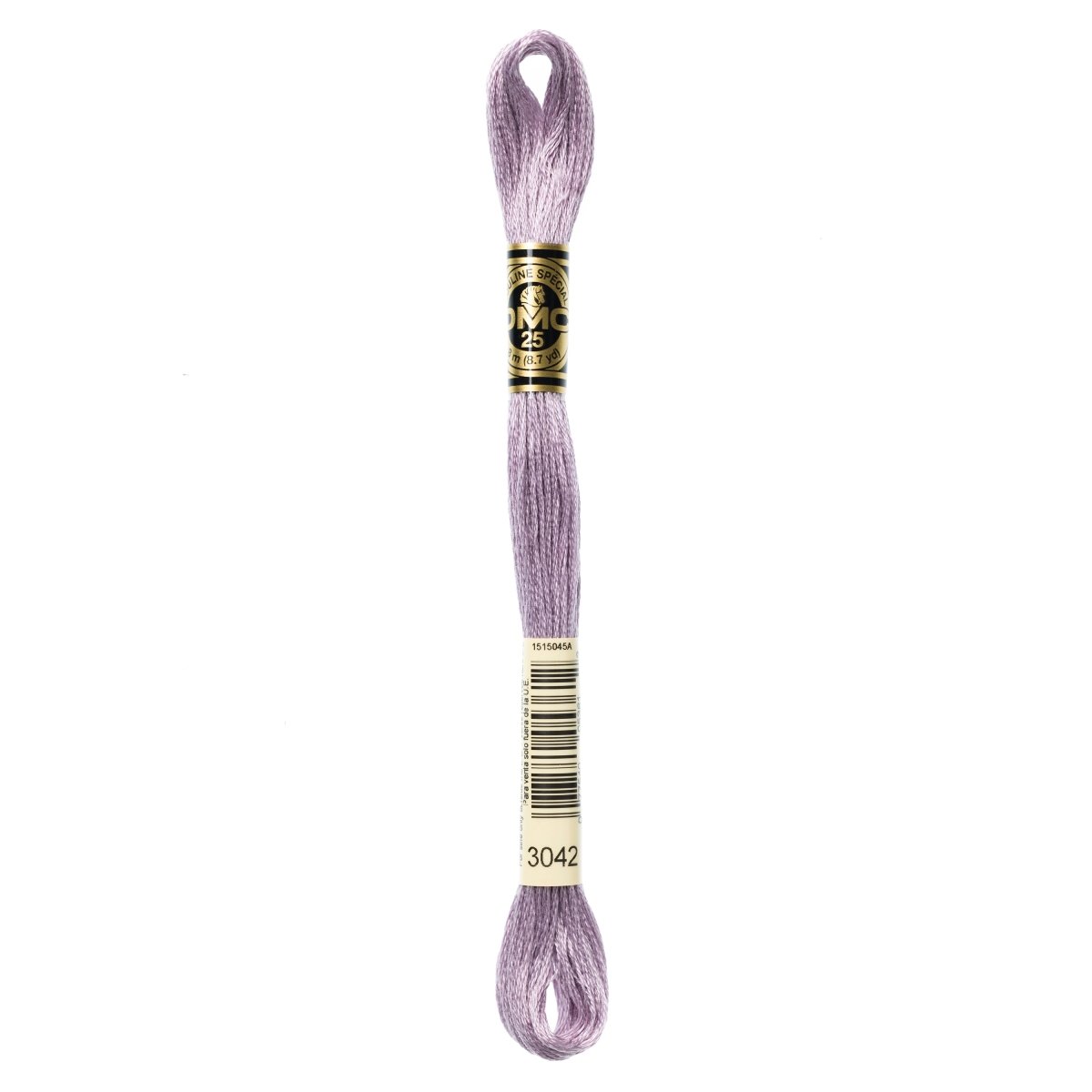 DMC 6 - Strand Cotton Embroidery Floss 8.7yd - 3042 Light Antique Violet - The Merri Artist - merriartist.com