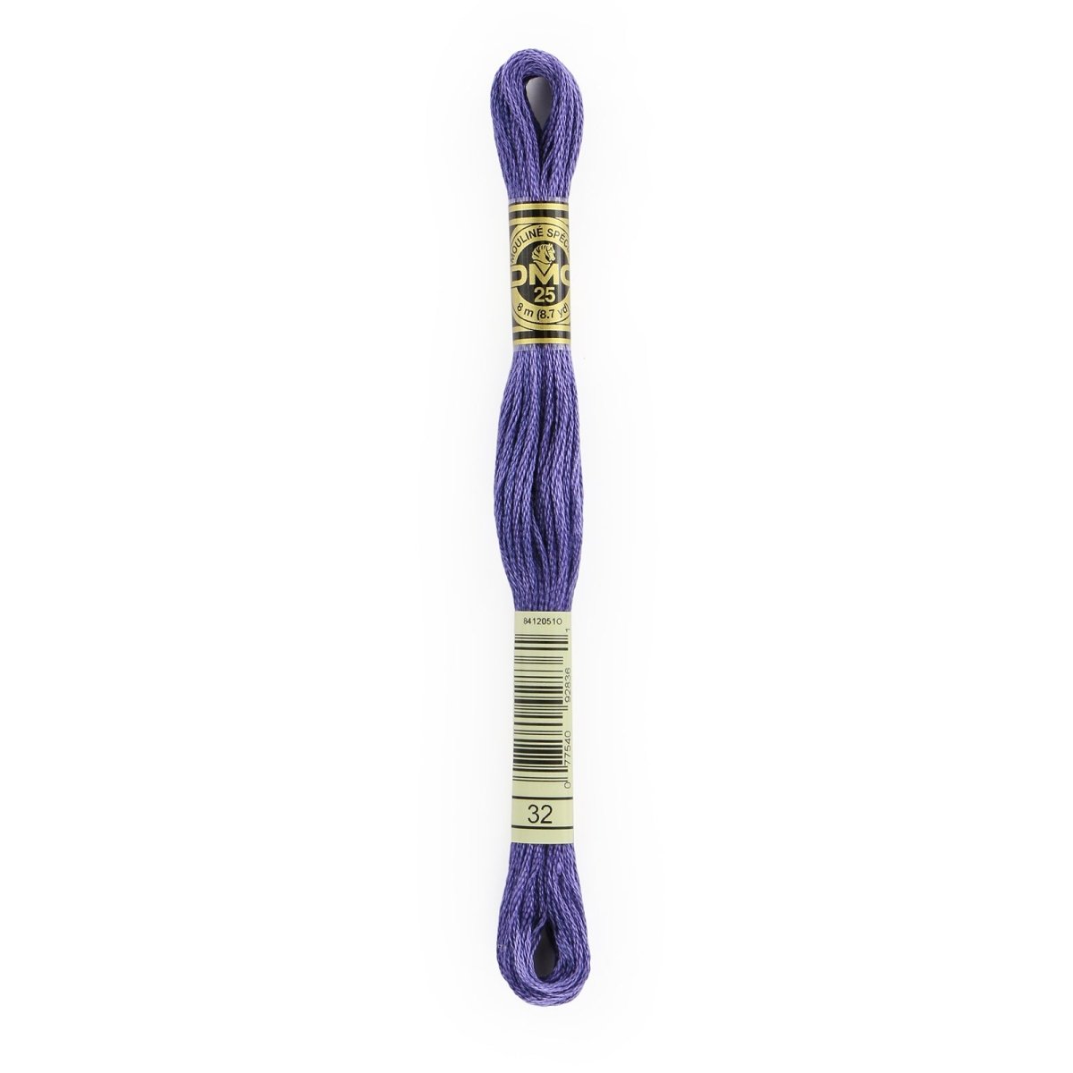 DMC 6 - Strand Cotton Embroidery Floss 8.7yd - 32 Dark Blueberry - The Merri Artist - merriartist.com
