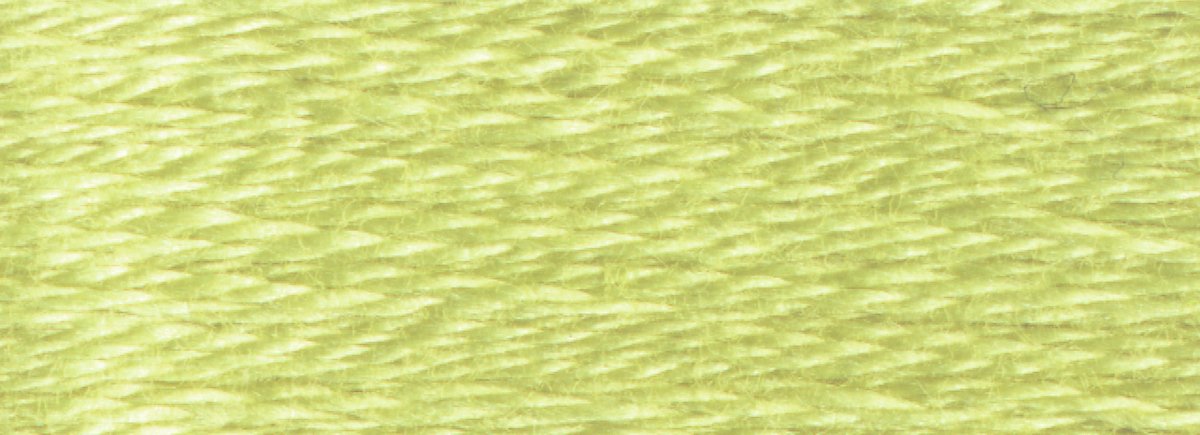 DMC 6 - Strand Cotton Embroidery Floss 8.7yd - 3348 Light Yellow Green - The Merri Artist - merriartist.com