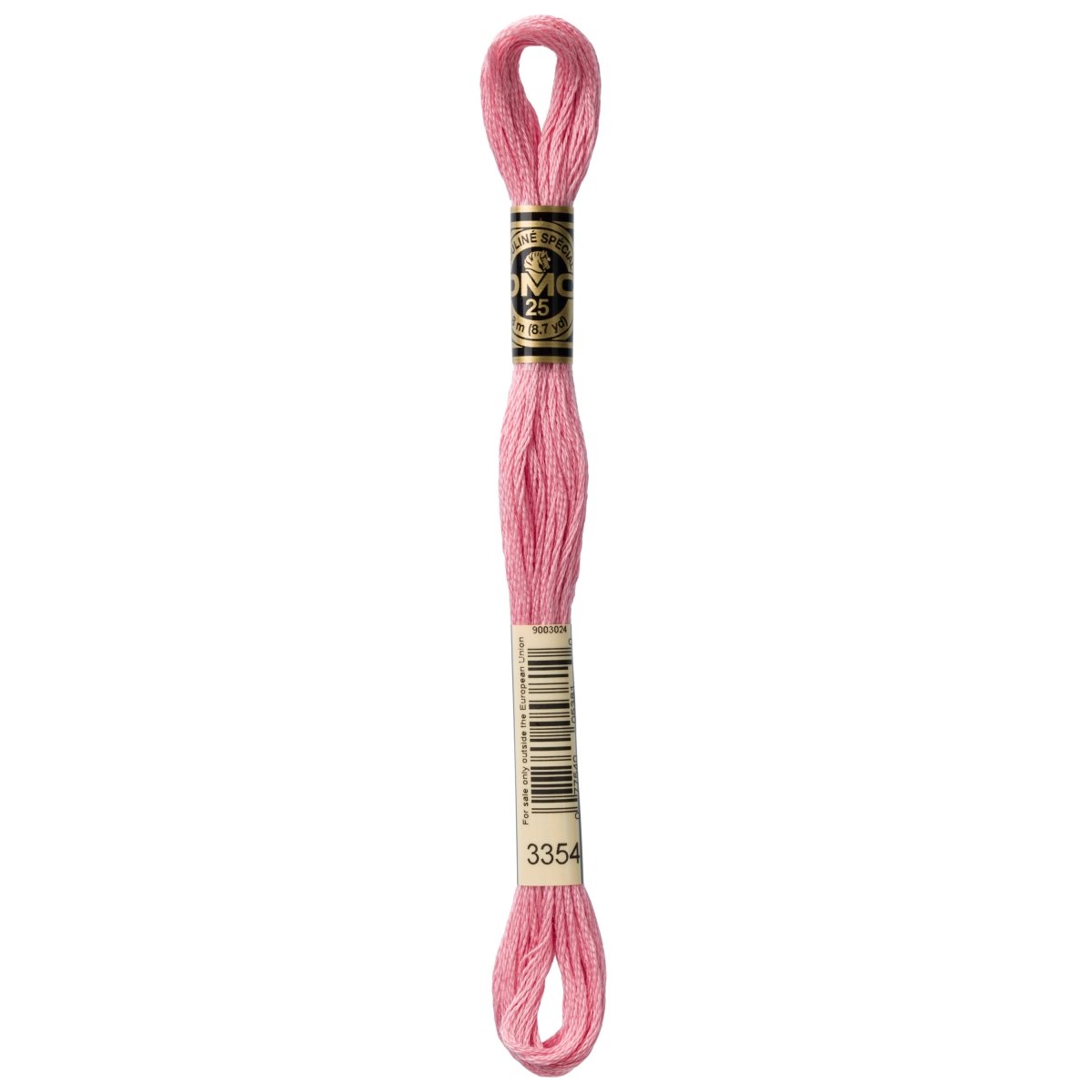 DMC 6 - Strand Cotton Embroidery Floss 8.7yd - 3354 Light Dusty Rose - The Merri Artist - merriartist.com