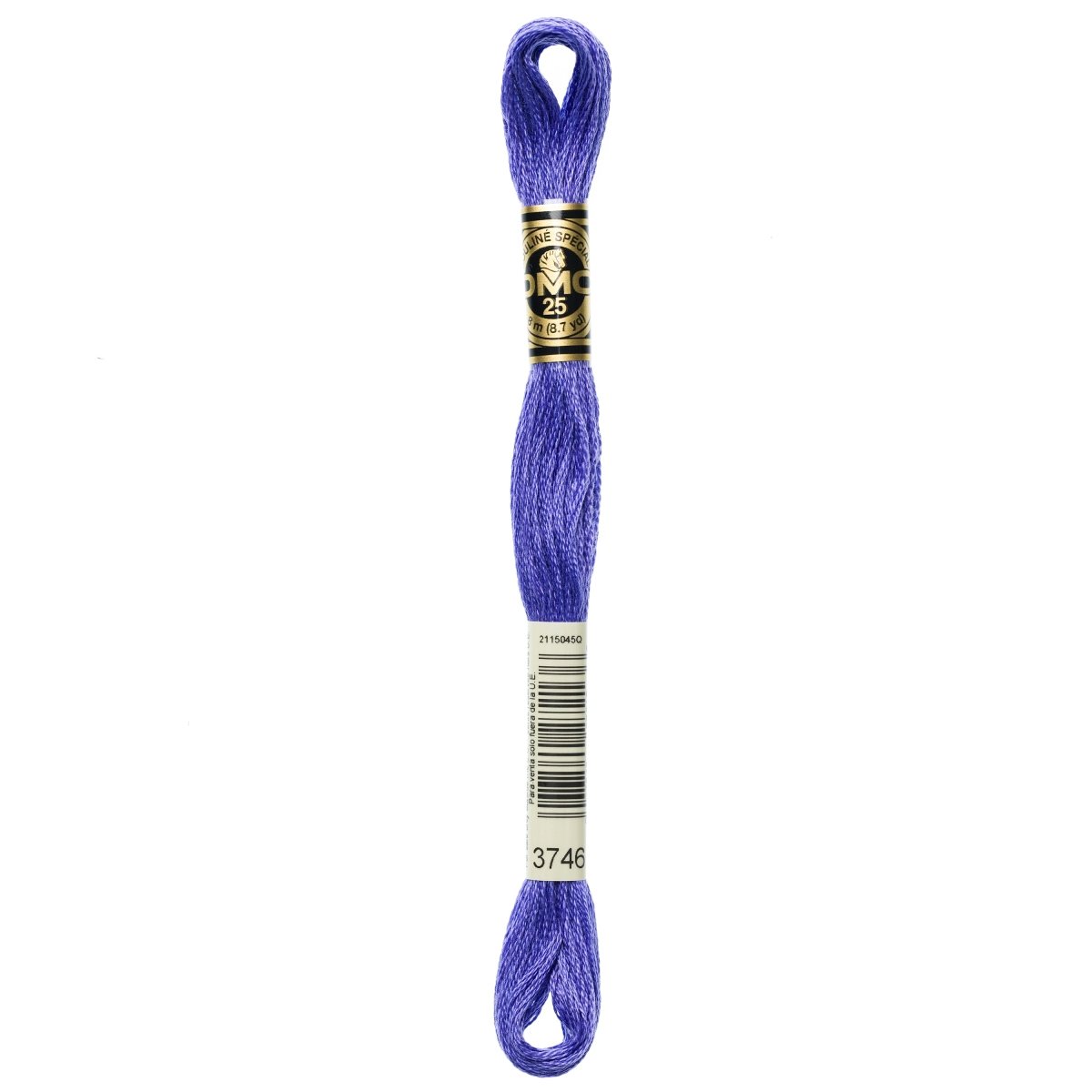 DMC 6 - Strand Cotton Embroidery Floss 8.7yd - 3746 Dark Blue Violet - The Merri Artist - merriartist.com