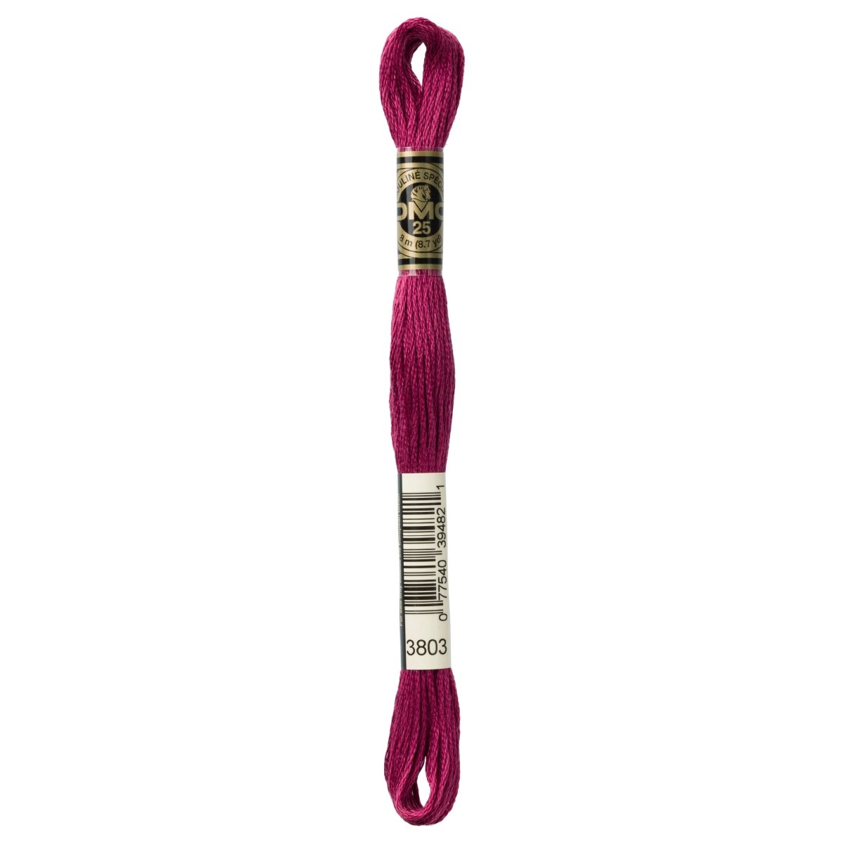 DMC 6 - Strand Cotton Embroidery Floss 8.7yd - 3803 Medium Dark Mauve - The Merri Artist - merriartist.com