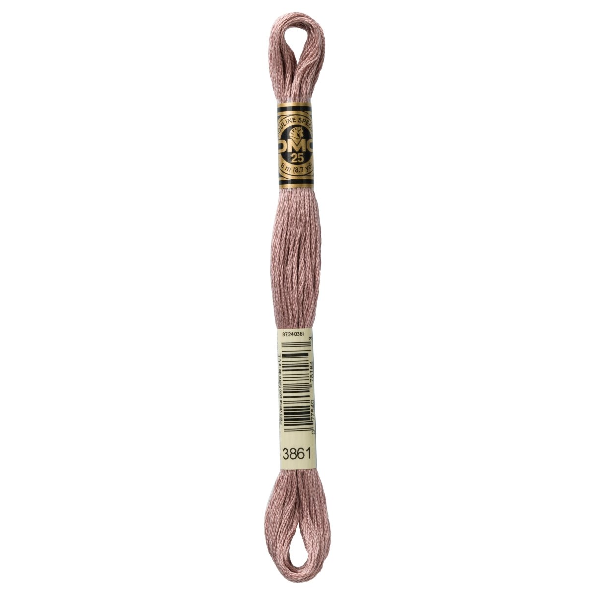 DMC 6 - Strand Cotton Embroidery Floss 8.7yd - 3861 Light Cocoa - The Merri Artist - merriartist.com